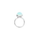 Tamara Comolli BOUTON Ring large Aqua Chalcedon - Bild 2