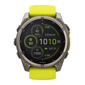 Herrenuhr, Garmin fēnix® 8 – 47 mm, Solar, Sapphire 010-02906-21