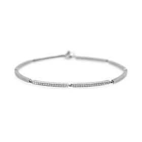 Weißgold, Armschmuck, Schmuckwerk Armband Saturn SA106-WG