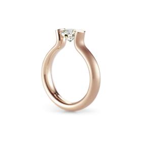 Roségold, Ringe, Niessing Spannring® Heaven  N371994-4mm-1ct-satin-rw