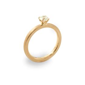 Gelbgold, Ringe, Schmuckwerk Alpen Solitairering GT1524-GG