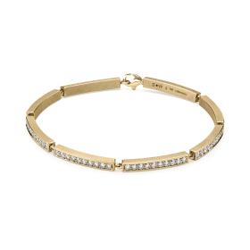 Gelbgold, Armschmuck, Schmuckwerk Armband Saturn SA117-GG