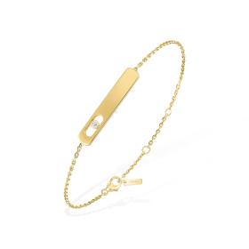 Gelbgold, Armschmuck, Messika My First Diamond Armband 07513-YG