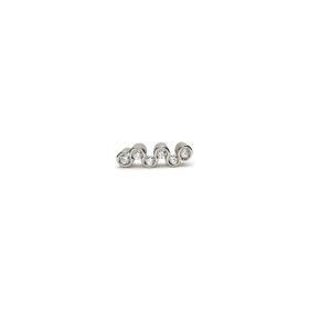 Weißgold, Armschmuck, Niessing Colette C Diamond Wave Anhänger N372963-fg