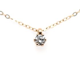 Gelbgold, Halsschmuck, Juwelier Michels CLASSICS Kette mit Anhänger 0,10 Karat Gelbgold CC-6-010-GG