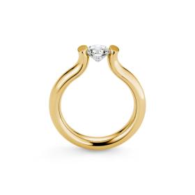 Gelbgold, Ringe, Niessing Spannring® Heaven  N371994-3.5mm-0.5ct-gloss-cy