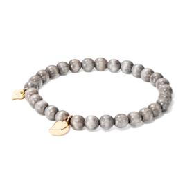 Roségold, Armschmuck, Tamara Comolli INDIA Drop Armband Greywood B-IND-GW-Dr-m-yg