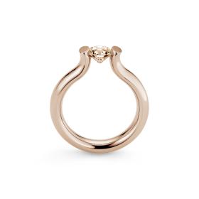 Roségold, Ringe, Niessing Spannring® Heaven  N371994-3.5mm-0.5ct-cinnamon-gloss-rw