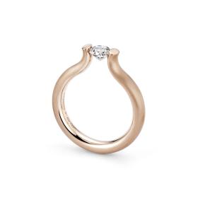 Roségold, Ringe, Niessing Spannring® Heaven  N371994-3.5mm-0.5ct-satin-rw