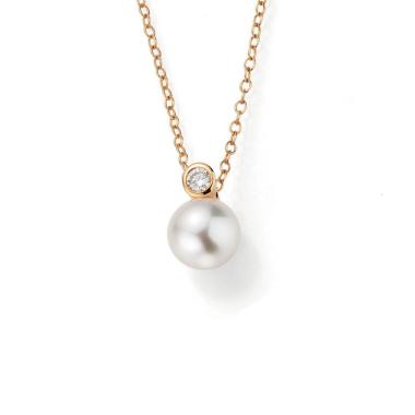 Halsschmuck, Roségold, Gellner H2O Collier