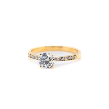 Ringe, Gelbgold, Juwelier Michels CLASSICS Ring Mehrsteiner Gelbgold