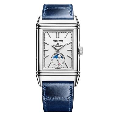 Herrenuhr, Handaufzug, Jaeger-LeCoultre Reverso Tribute Duoface Calendar