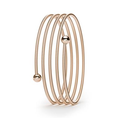 Armschmuck, Roségold, Niessing Colette C Embrace Armreif 4-fach 