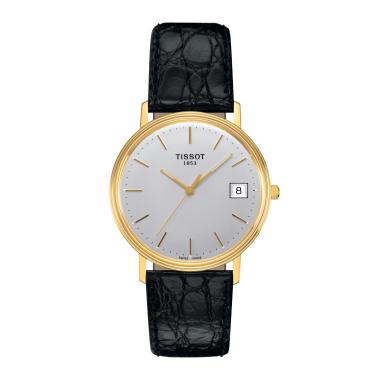 Quarzwerk, Tissot Goldrun Hesalite 18K Gold