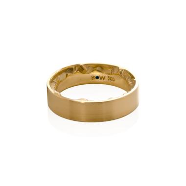 Ringe, Gelbgold, Schmuckwerk Ring Alpenring