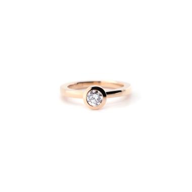 Ringe, Roségold, Juwelier Michels SPARKLING Ring 0,5 Karat Roségold