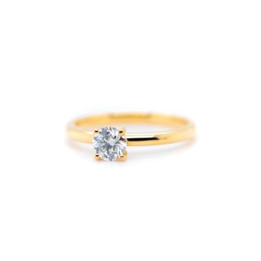 Ringe, Gelbgold, Juwelier Michels CLASSICS Solitär 0,5 Karat Gelbgold