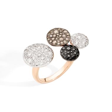 Ringe, Roségold, Pomellato Sabbia Ring