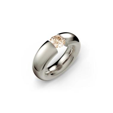 Ringe, Weißgold, Niessing Spannring® Oval 