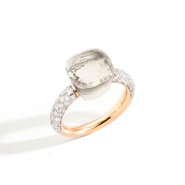 Ringe, Weißgold, Pomellato Nudo Ring Classic