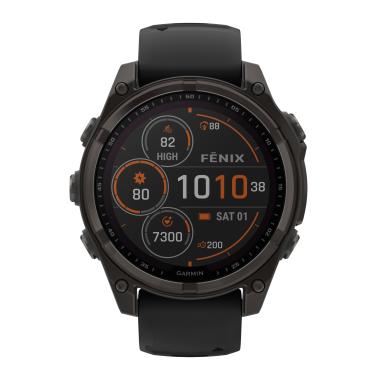 Herrenuhr, Quarzwerk, Garmin fēnix® 8 – 47 mm, Solar, Sapphire