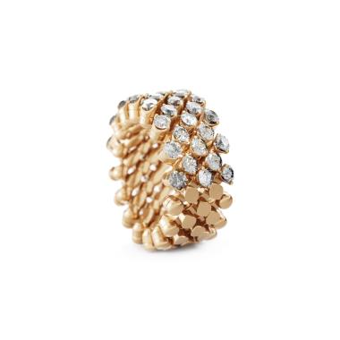 Ringe, Roségold, Serafino Consoli Brevetto Multi-Size Ring