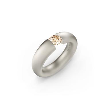 Ringe, Weißgold, Niessing Spannring® Oval 