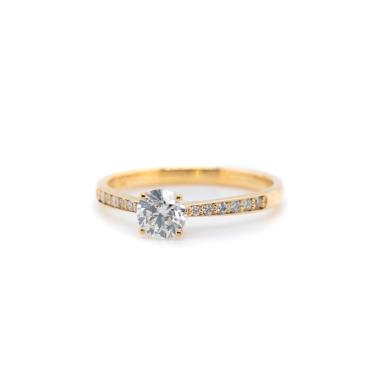 Ringe, Gelbgold, Juwelier Michels CLASSICS Ring Mehrsteiner Gelbgold