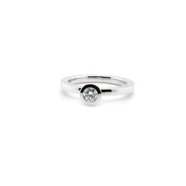 Ringe, Platin, Juwelier Michels SPARKLING Ring 0,3 Karat Platin 