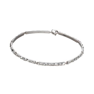 Armschmuck, Weißgold, Schmuckwerk Alpen Armband