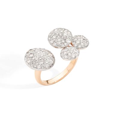 Ringe, Roségold, Pomellato Sabbia Ring