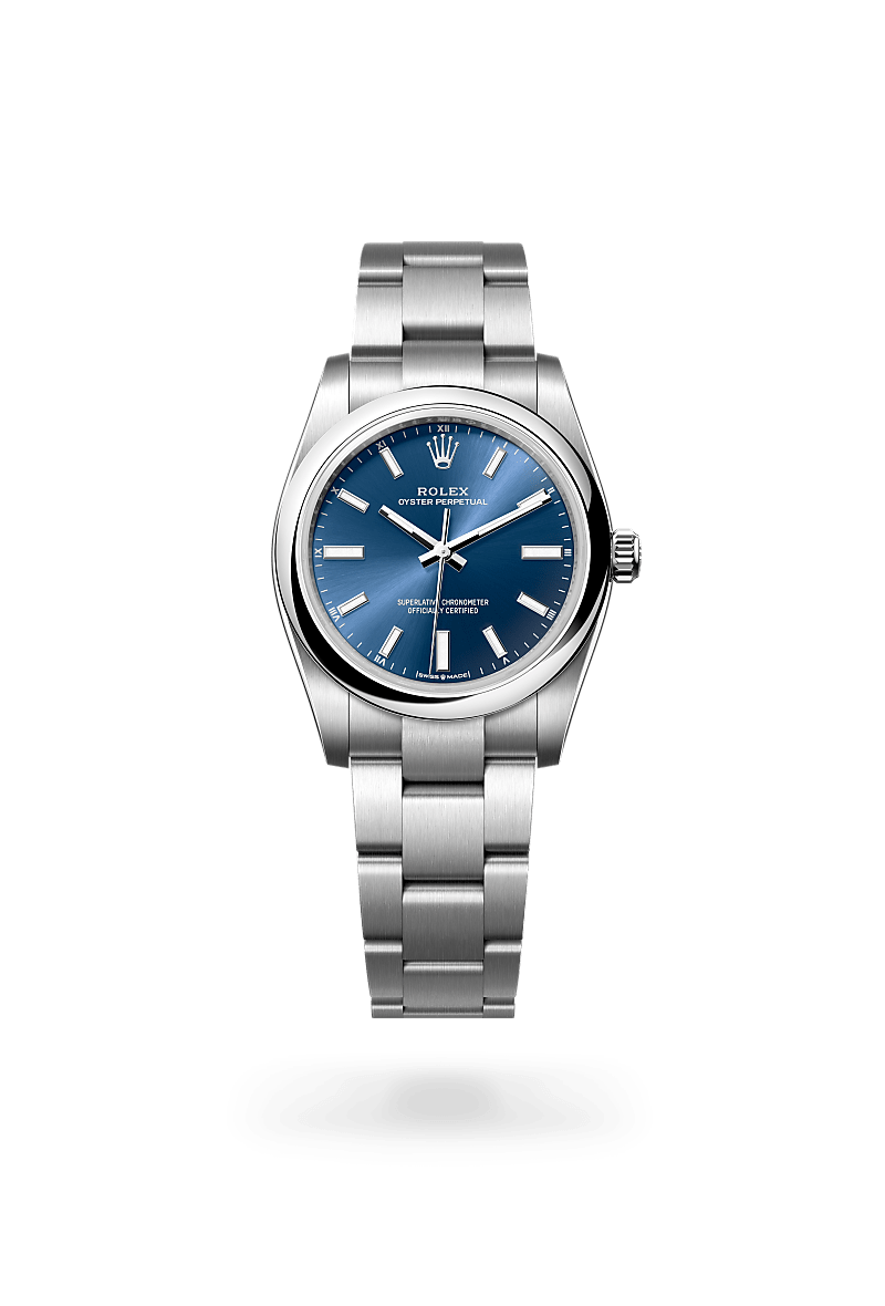 Rolex Oyster Perpetual 34 M124200-0003 Herrenuhr / Damenuhr - Oyster, 34 mm, Edelstahl Oystersteel 