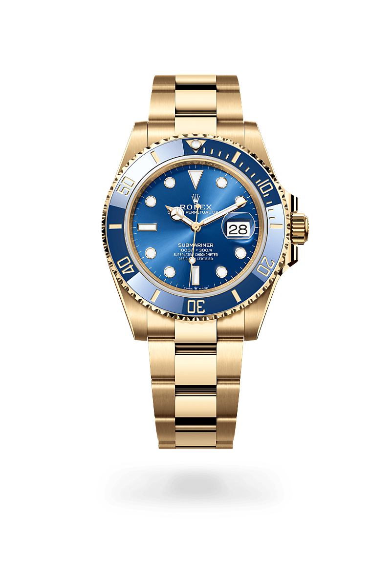 Rolex Submariner Date M126618LB-0002 Herrenuhr - Oyster, 41 mm, Gelbgold 