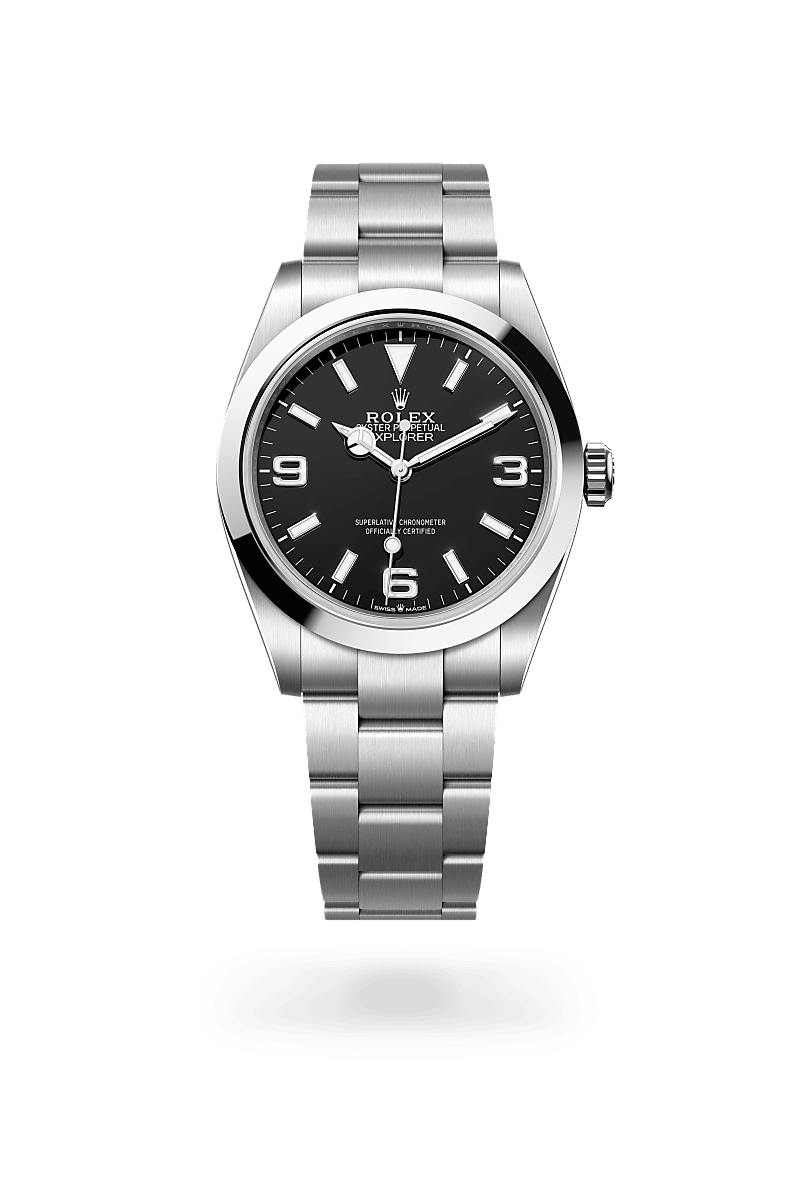 Rolex Explorer 40 M224270-0001 Herrenuhr - Oyster, 40 mm, Edelstahl Oystersteel 